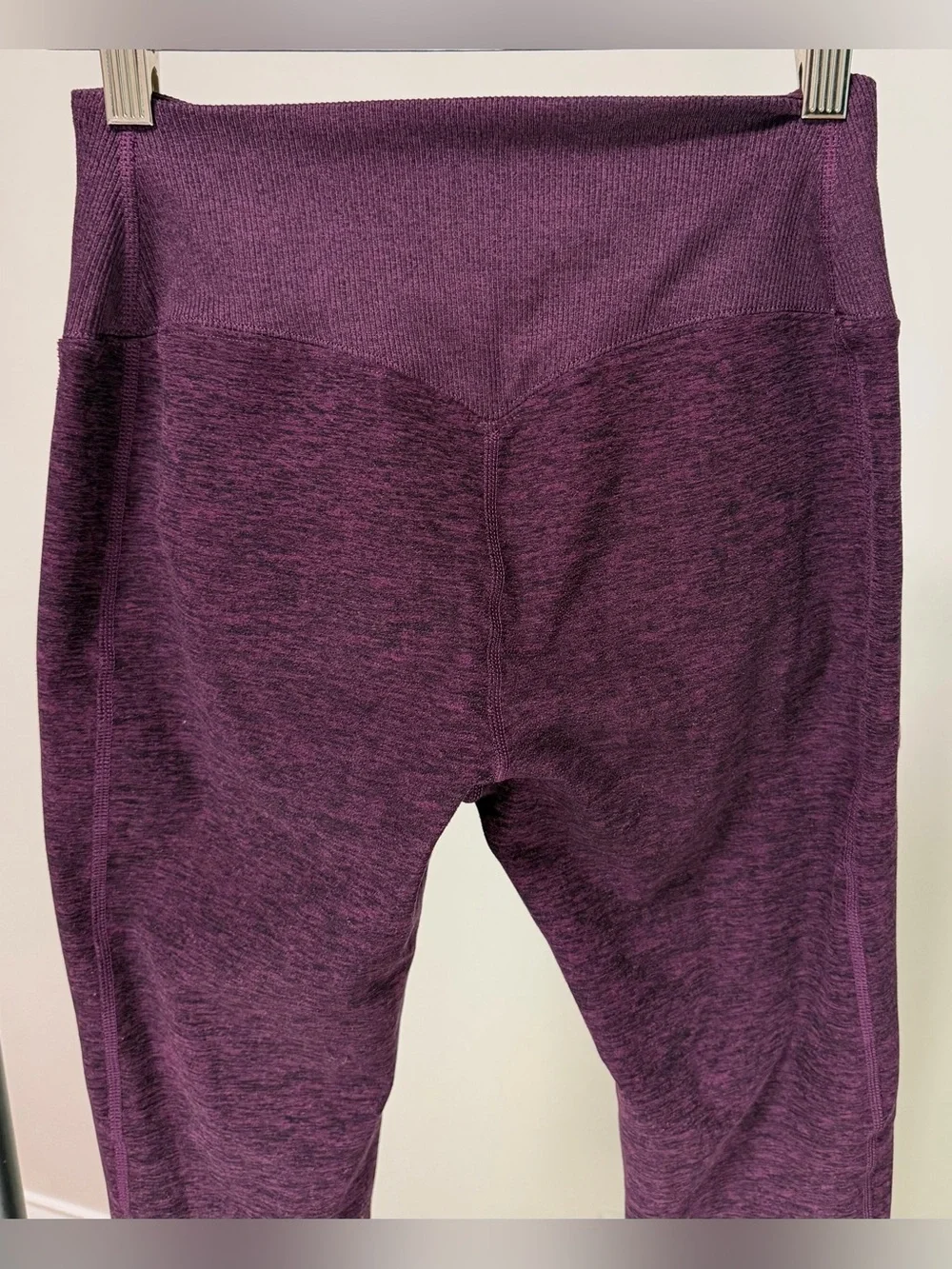 ALO Yoga Alosoft High-Waist Leggings | Deep Plum Burgundy | Size S